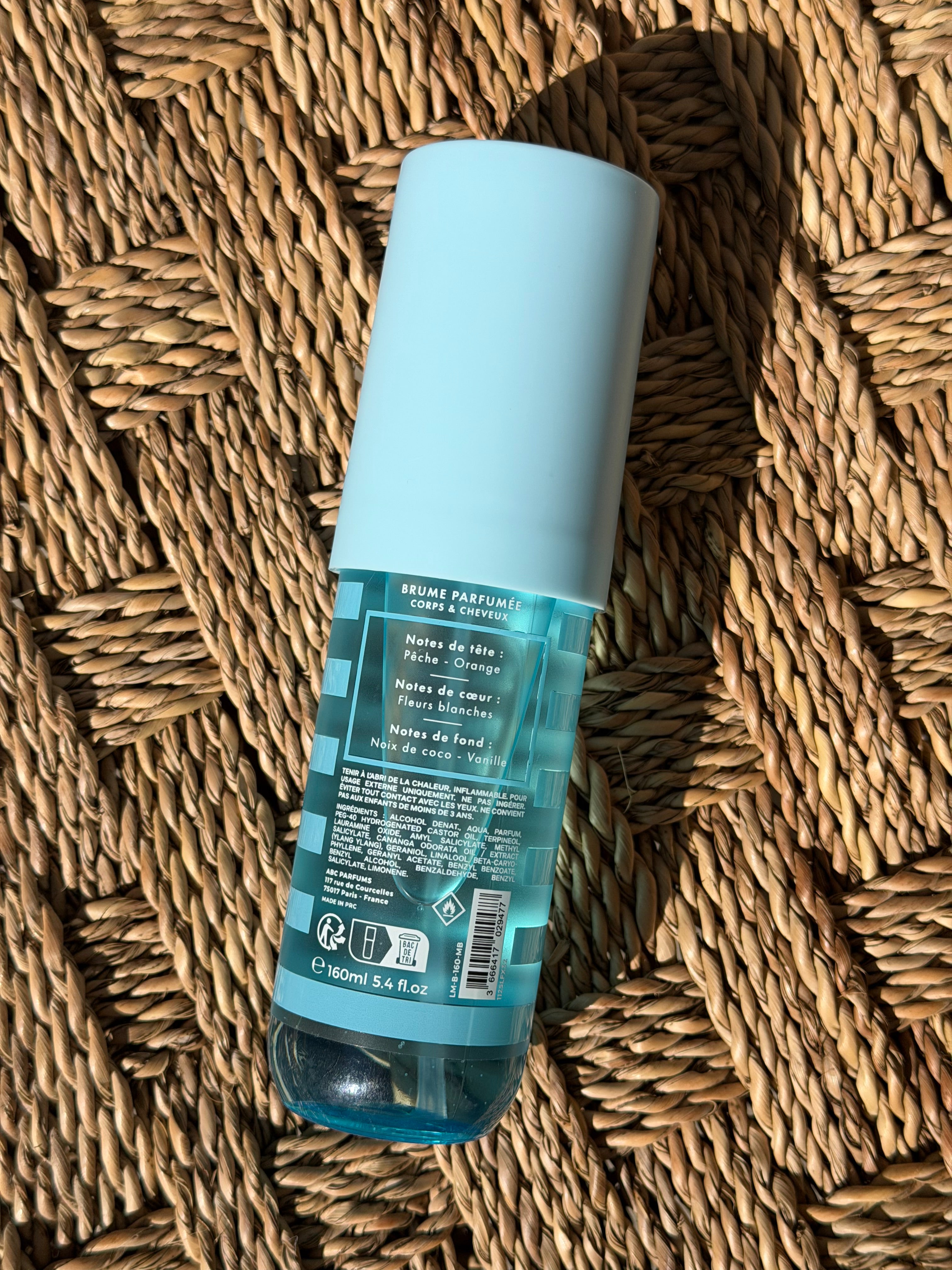 Brume parfumée monoï