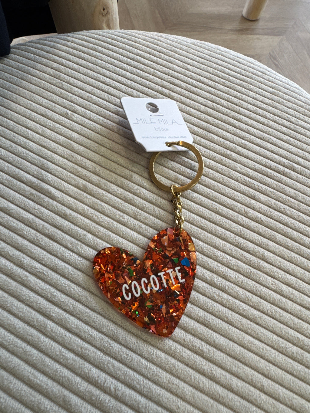 Porte clés cocotte