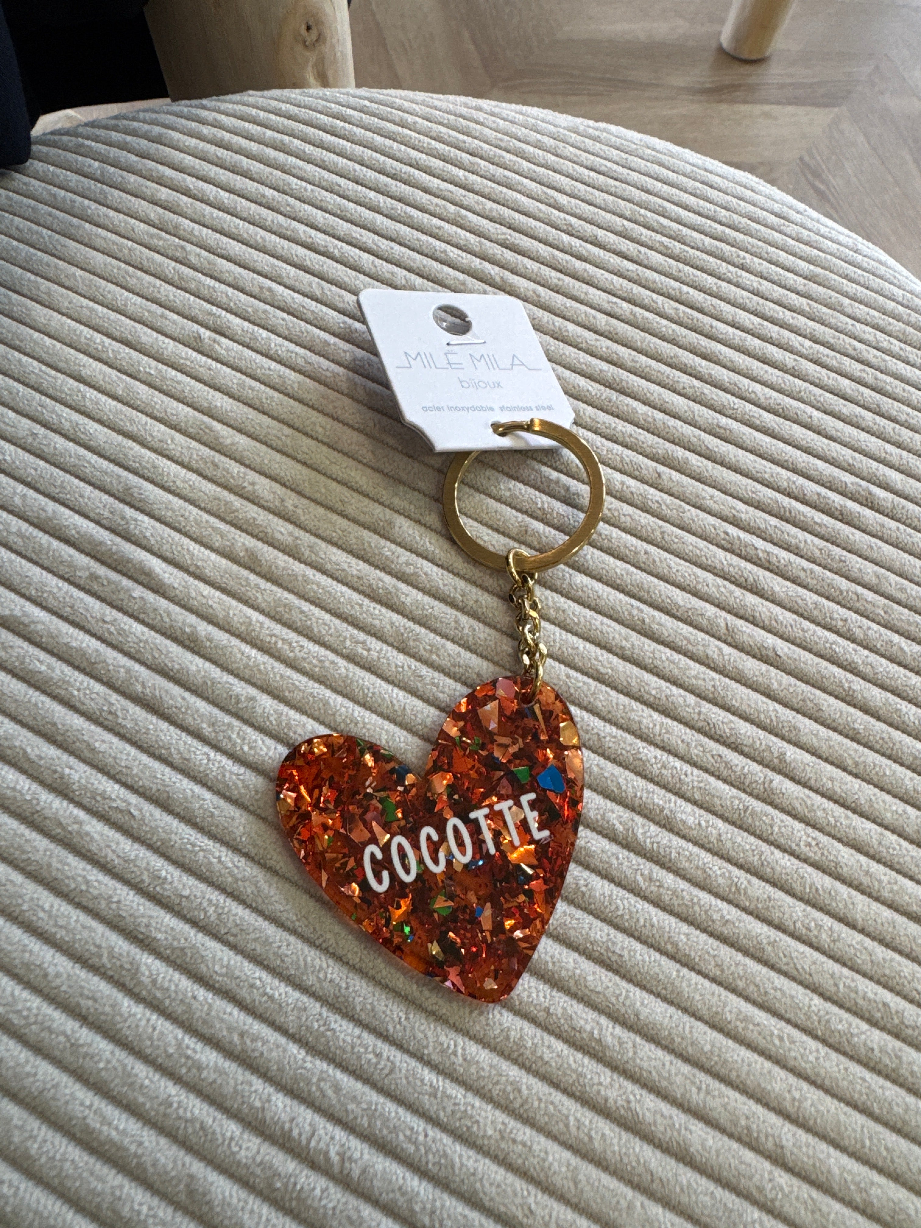 Porte clés cocotte