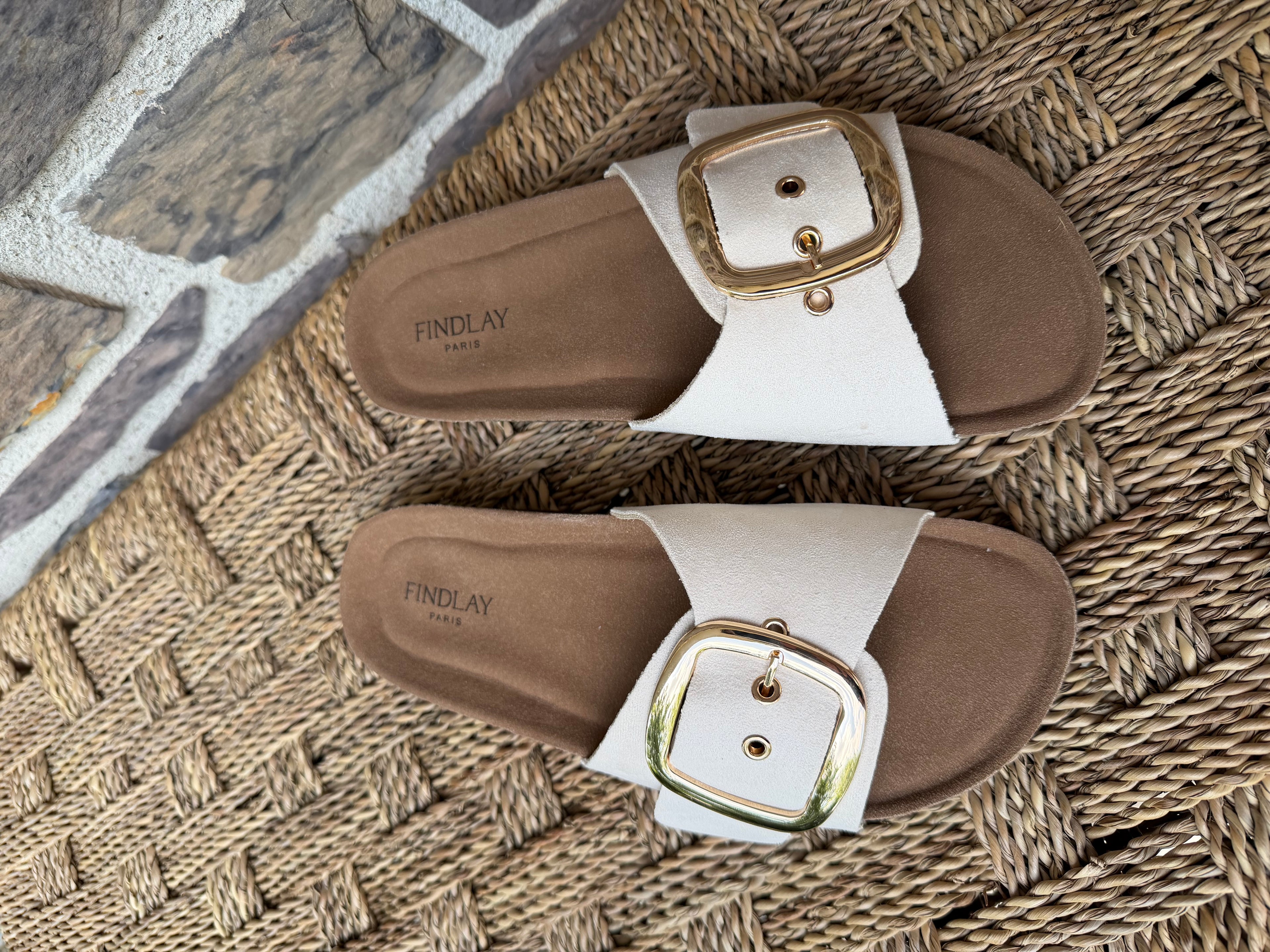 Mules beige