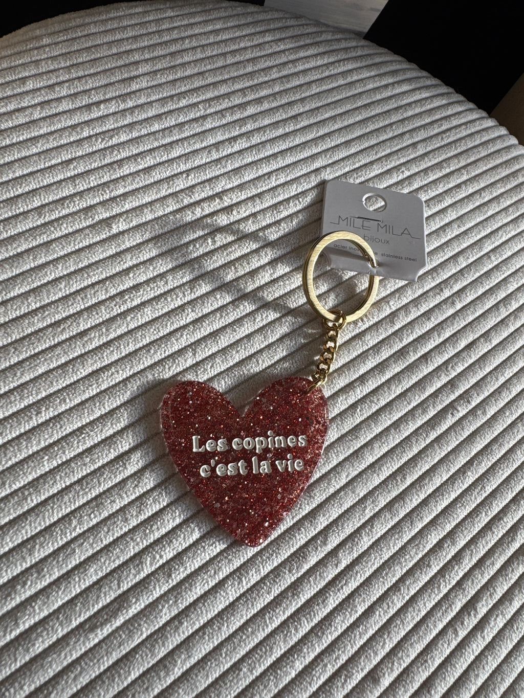 Porte clés les copines c’est la vie