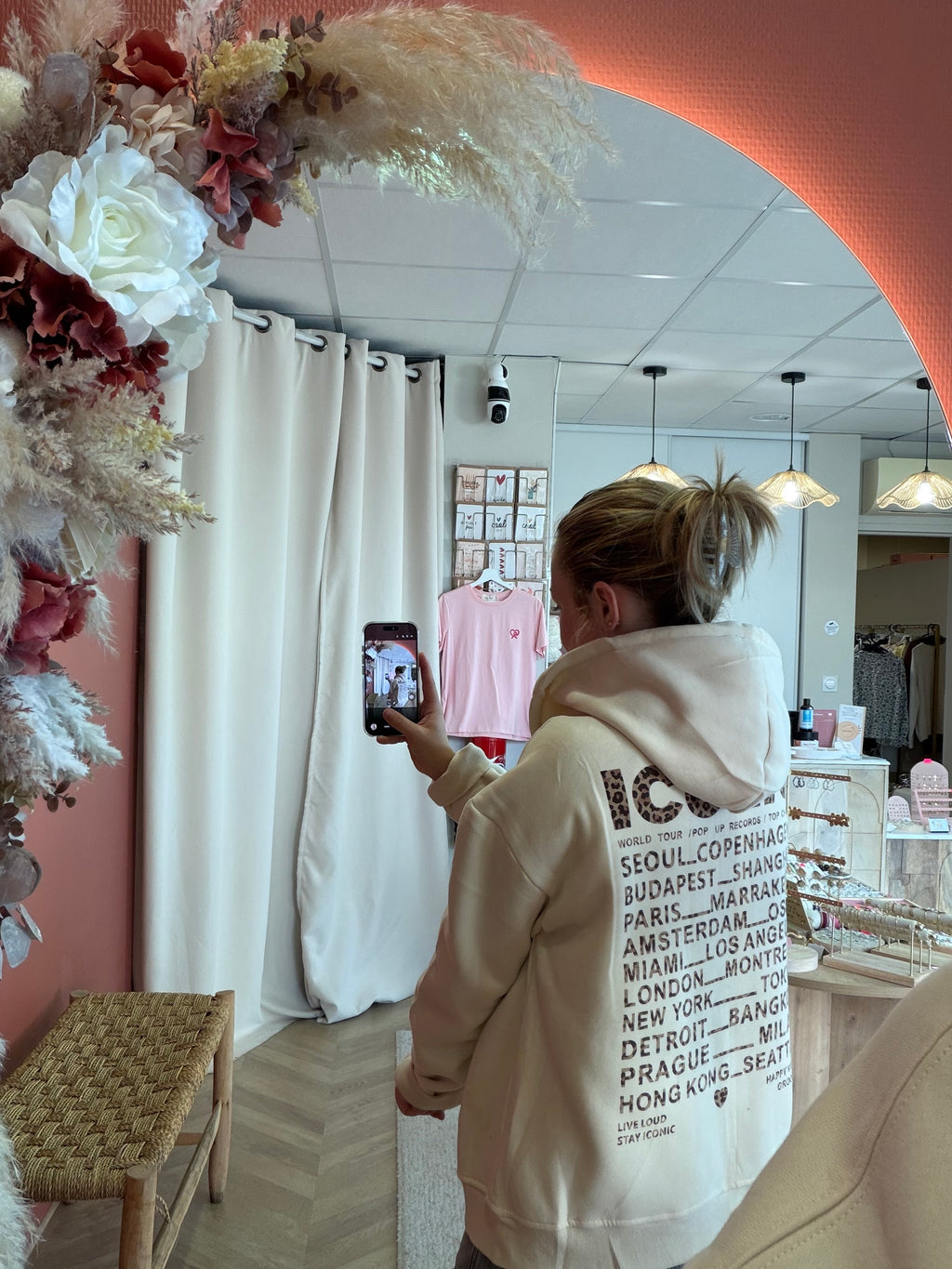 Gilet à capuche iconic