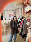 Parka chocolat Laura Jo