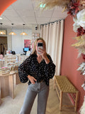 Blouse à pois