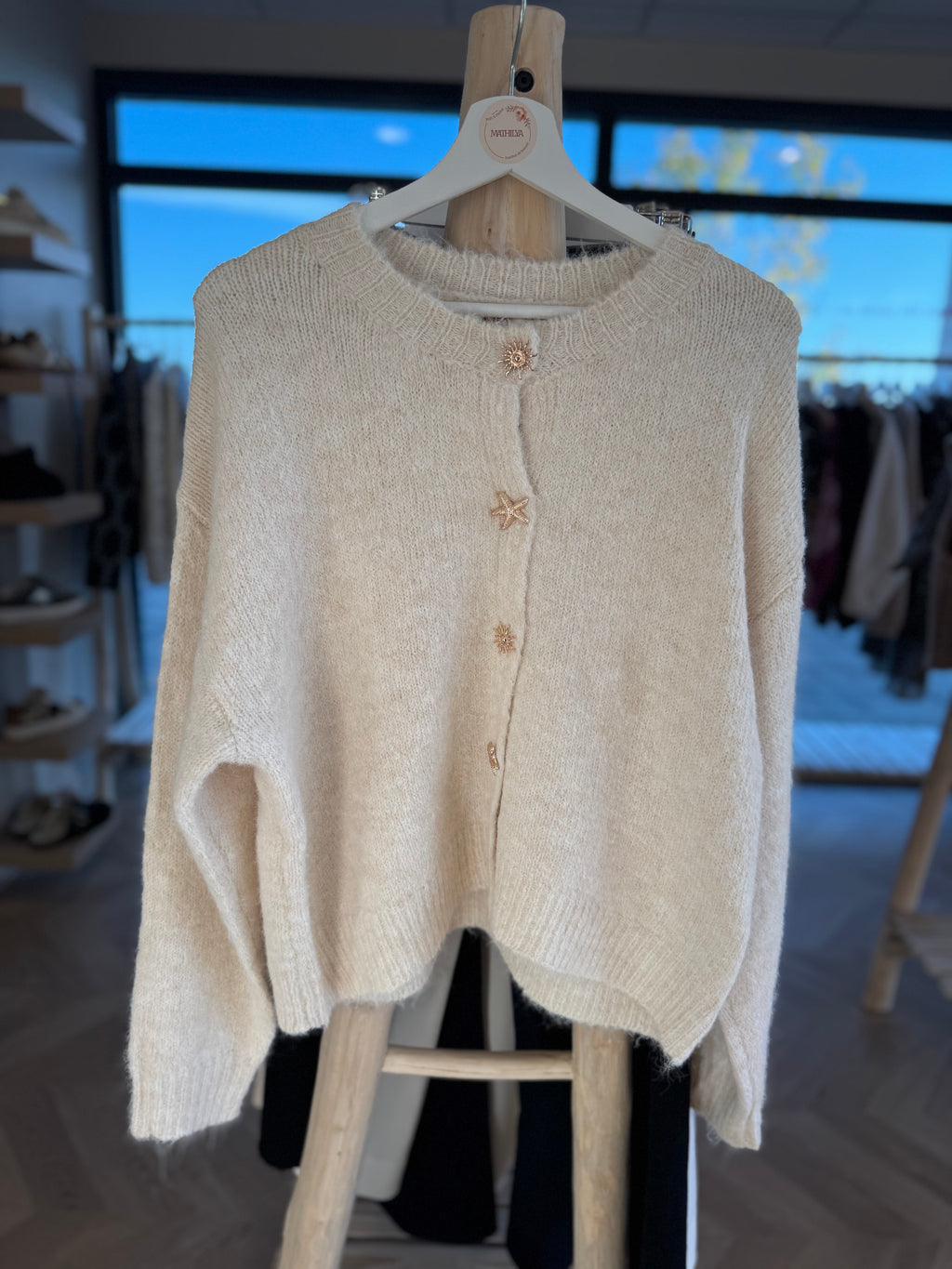 Gilet en maille douce