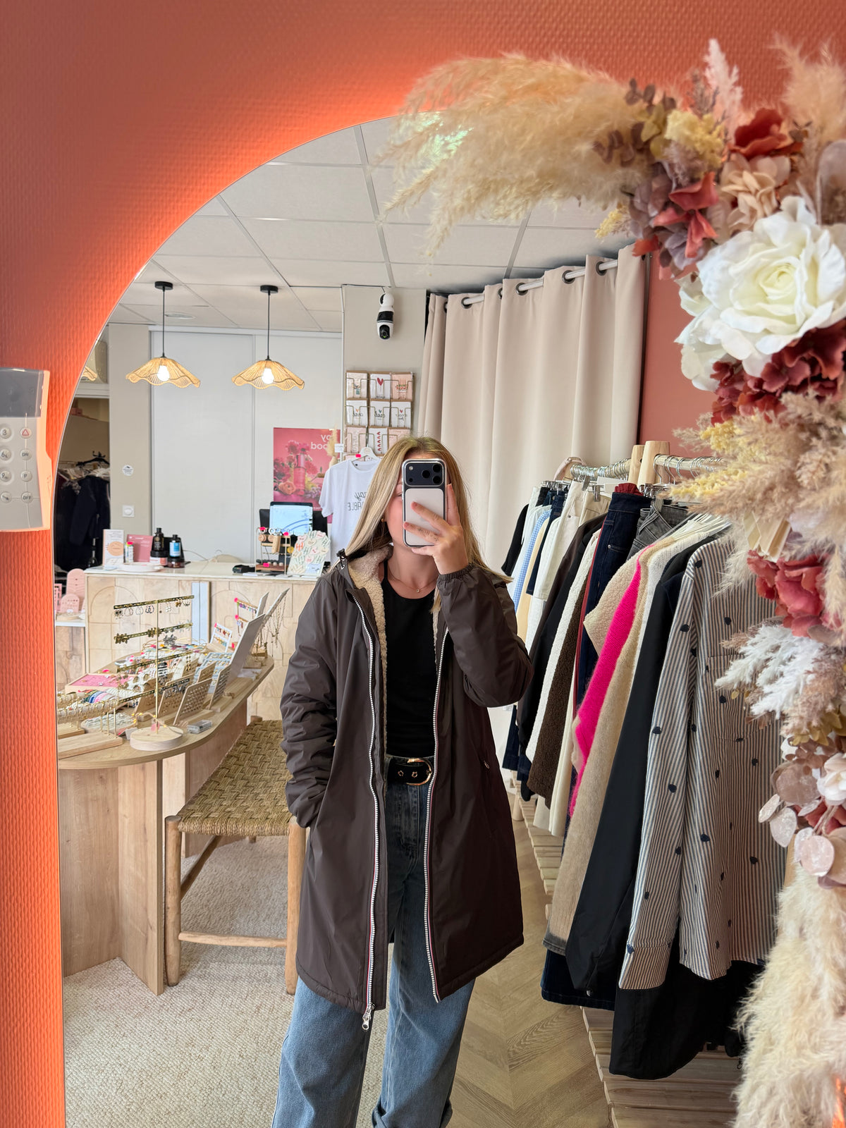 Parka chocolat Laura Jo