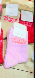 Chaussettes maîtresse iconique