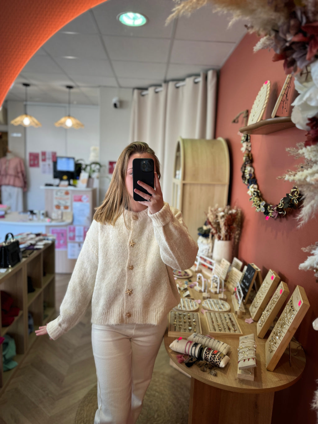 Gilet en maille douce