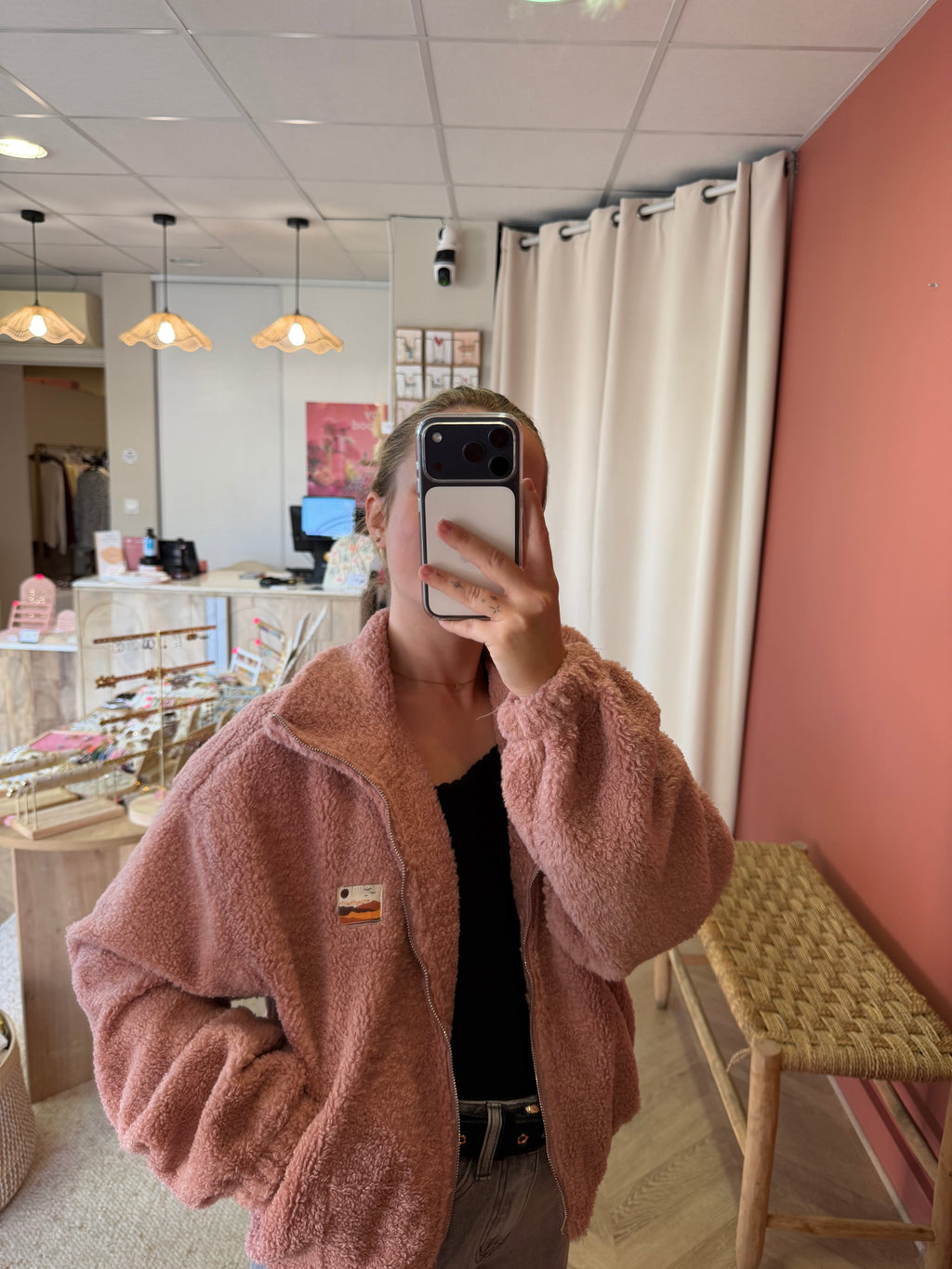 Veste polaire à zip