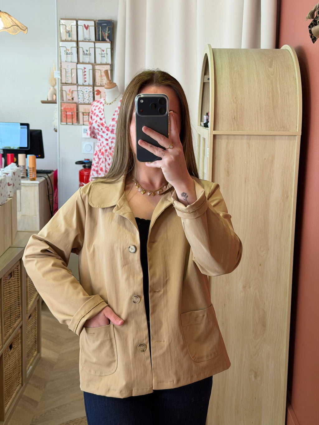 Veste camel