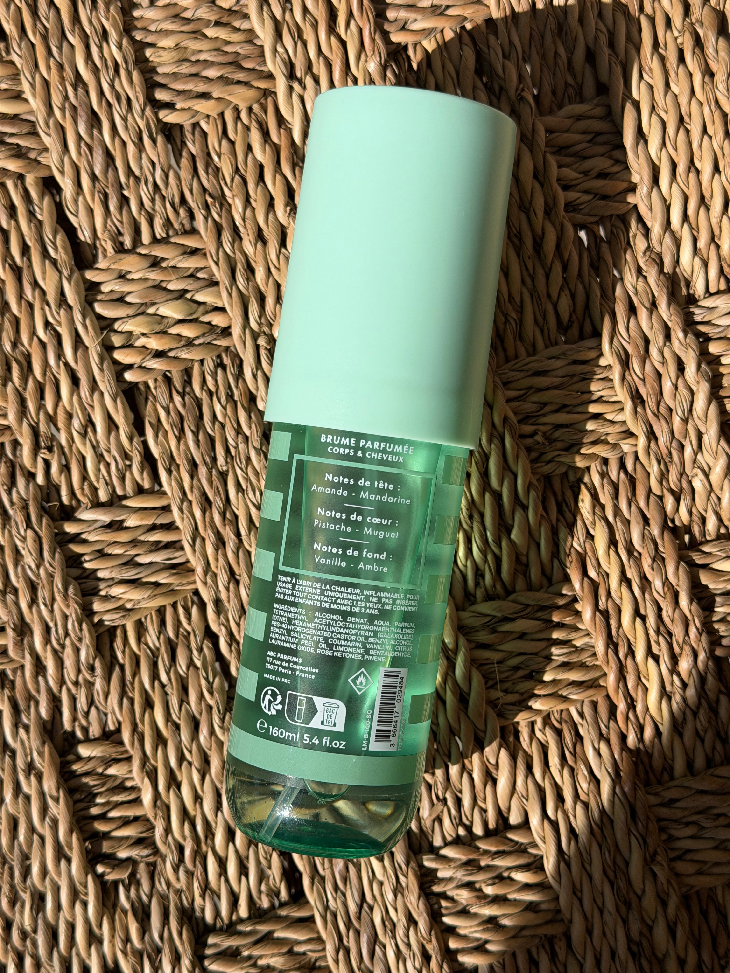 Brume parfumée amande