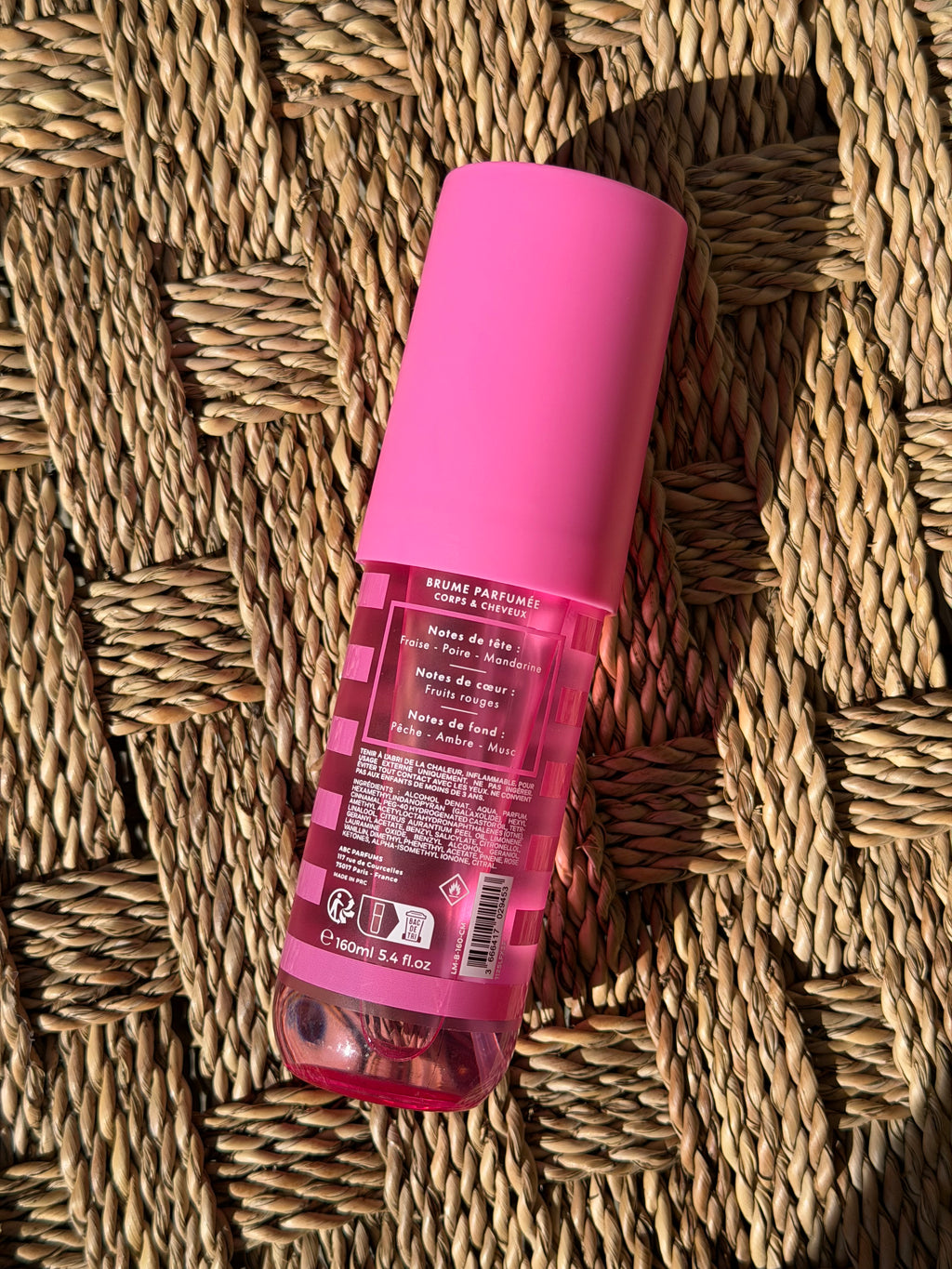Brume parfumée fraise