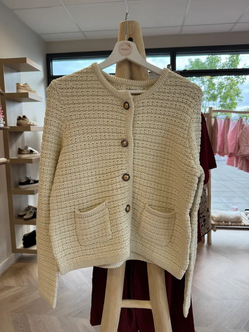 Gilet Texturé Élégant pour femme