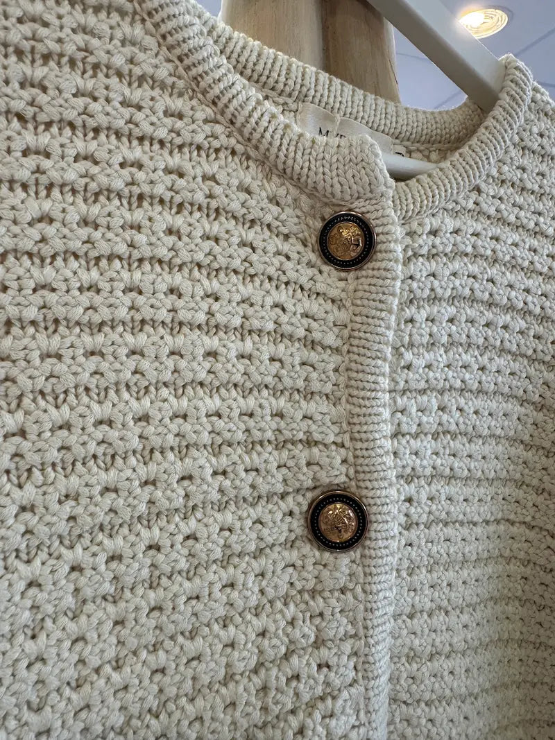 Gilet  femme texturé