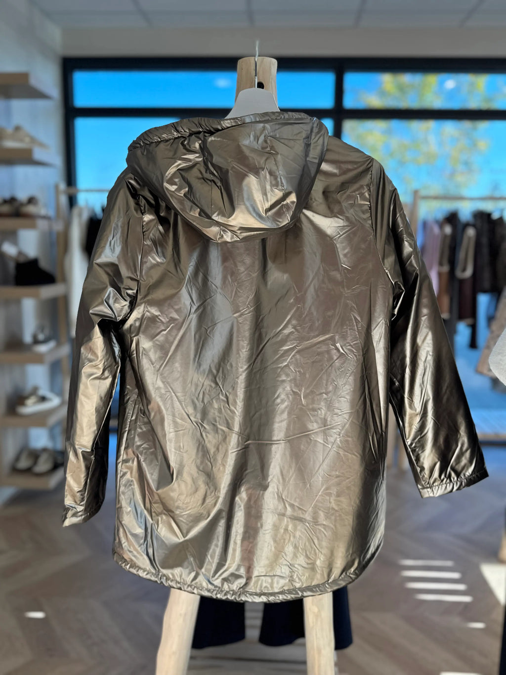 Imperméable bronze