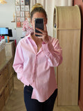 Chemise rose