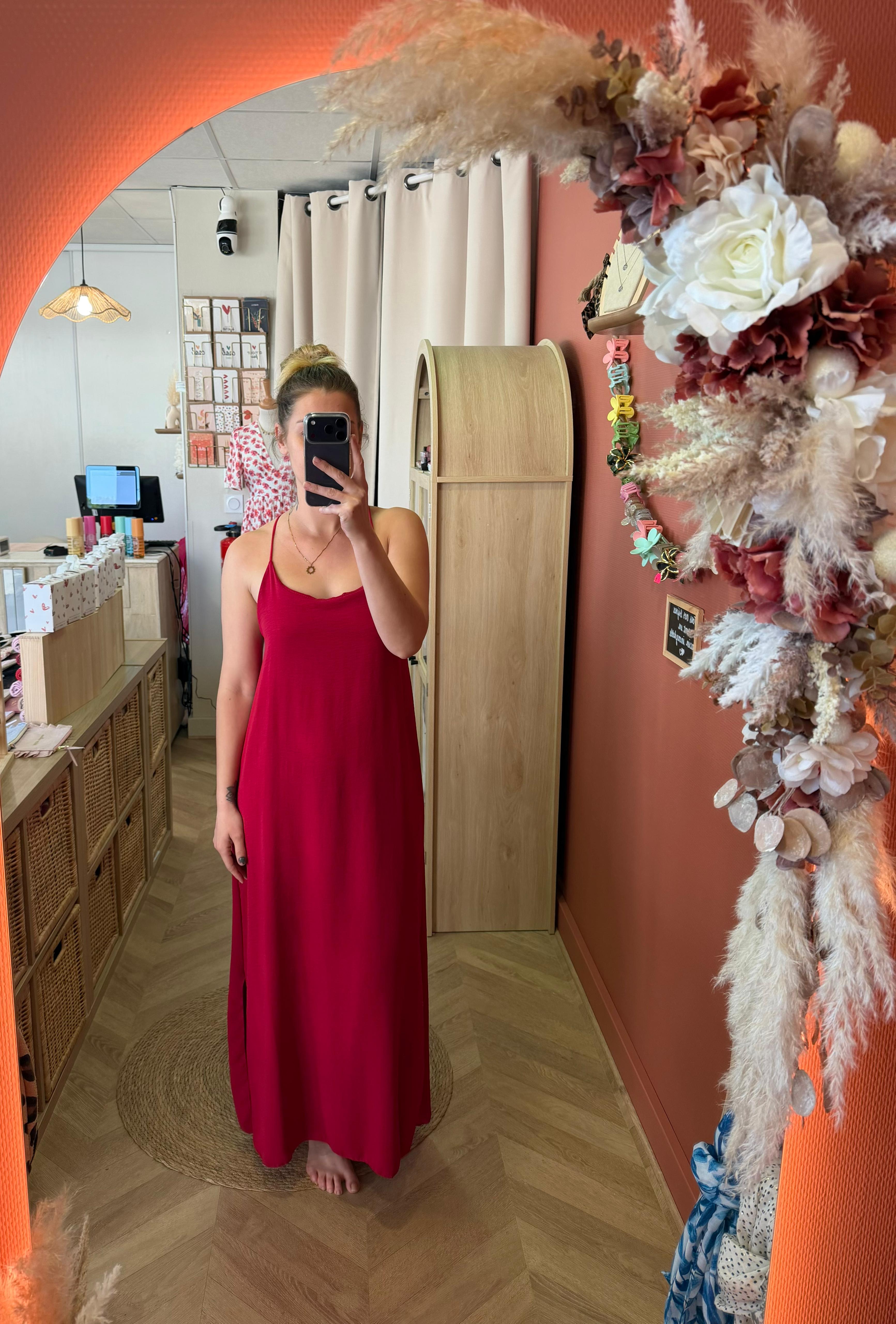 Robe rouge