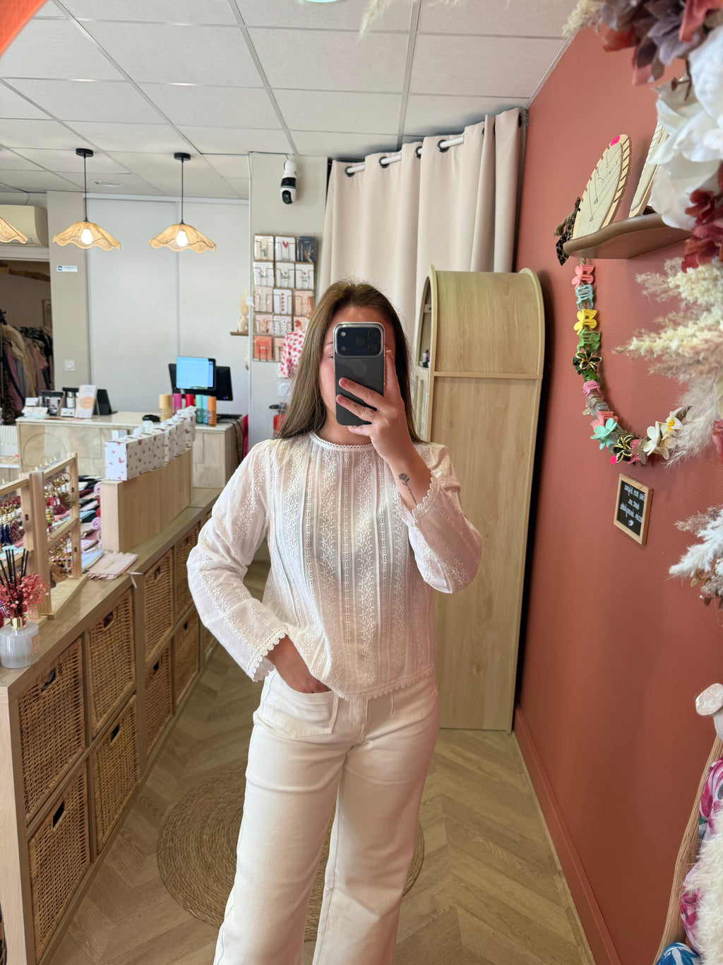 Blouse blanche