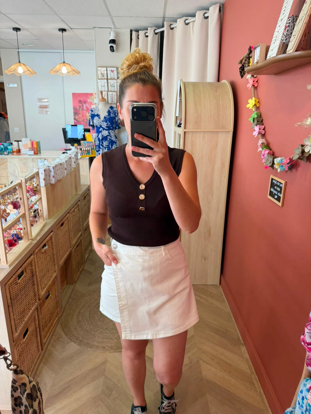 Jupe-short Jadene de chez Oraije