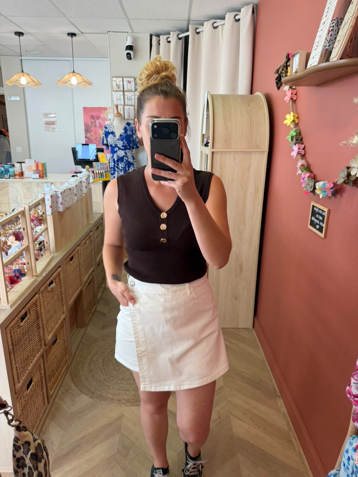 Jupe-short Jadene de chez Oraije