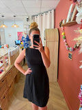 Robe midi noir