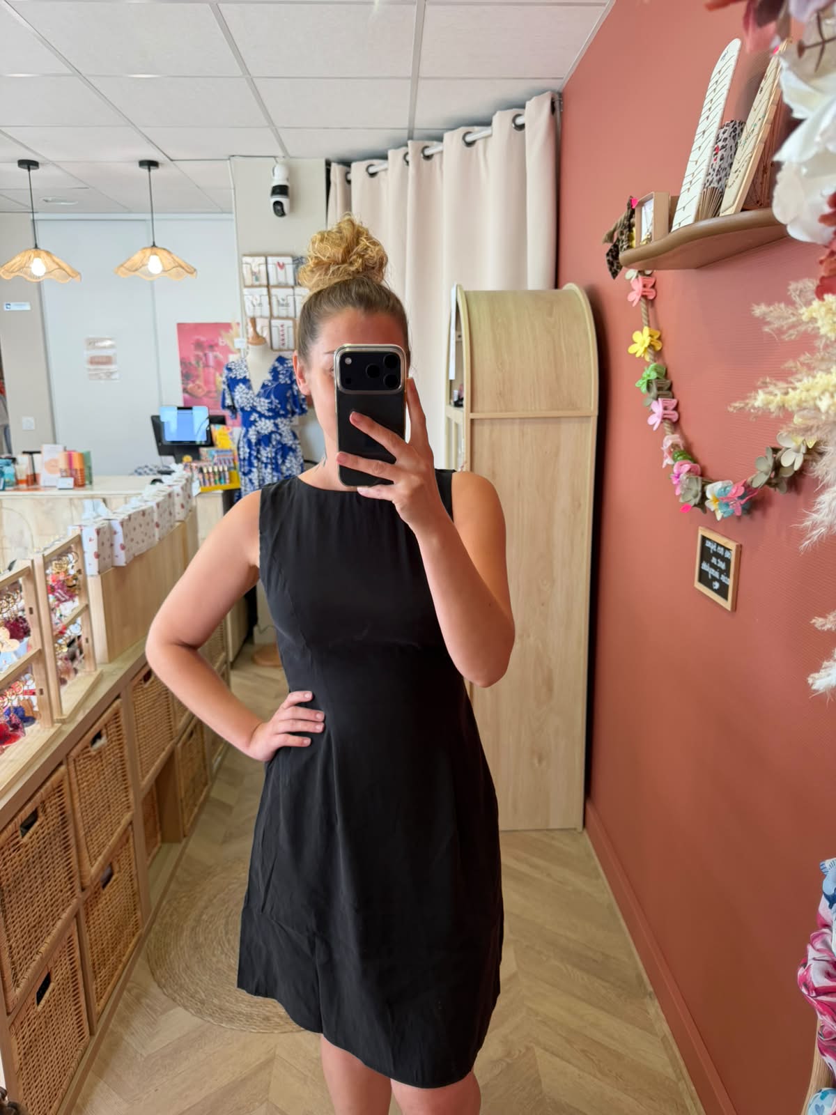 Robe midi noir