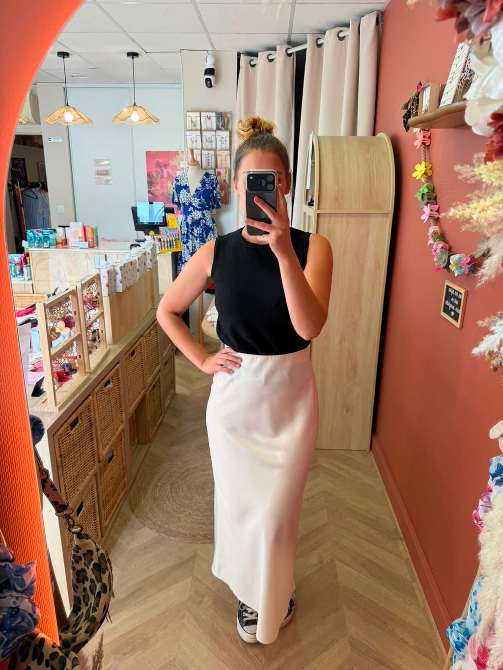 Jupe taille haute
