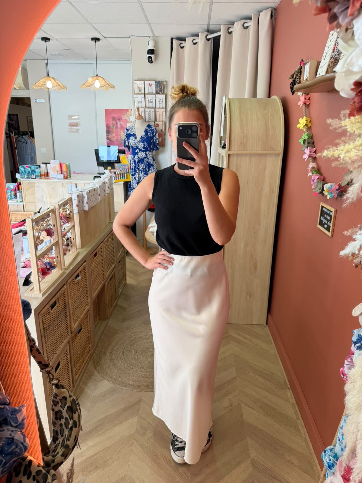 Jupe taille haute