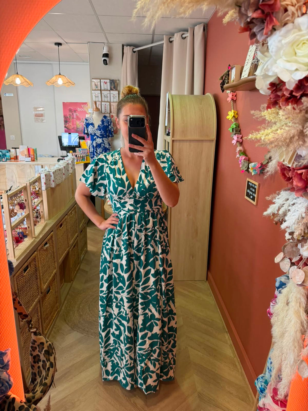 Robe longue fluide
