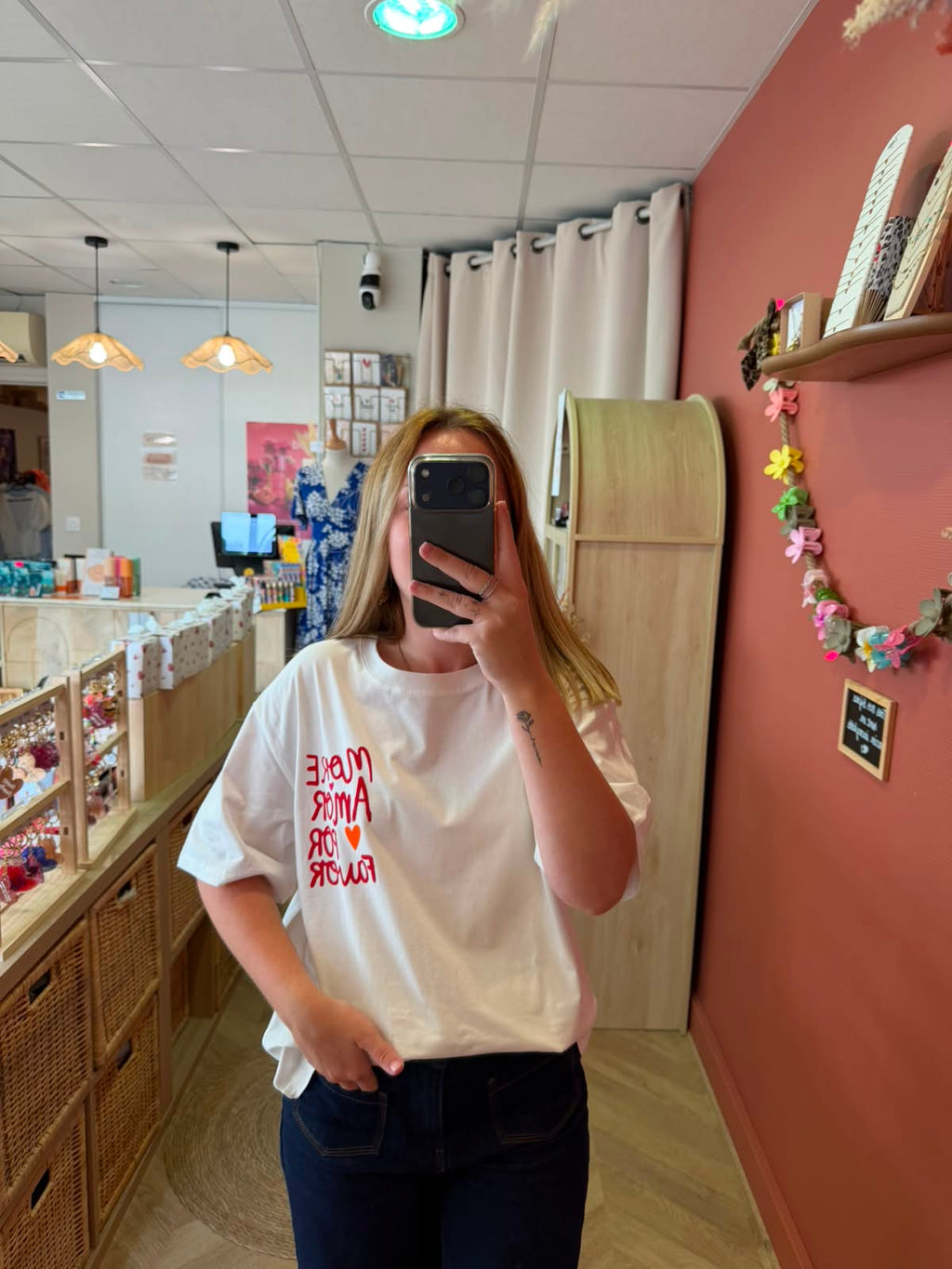 T-shirt «  Mor Amor Por Favor »