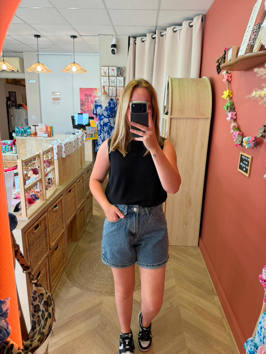 Short en jean Oraije