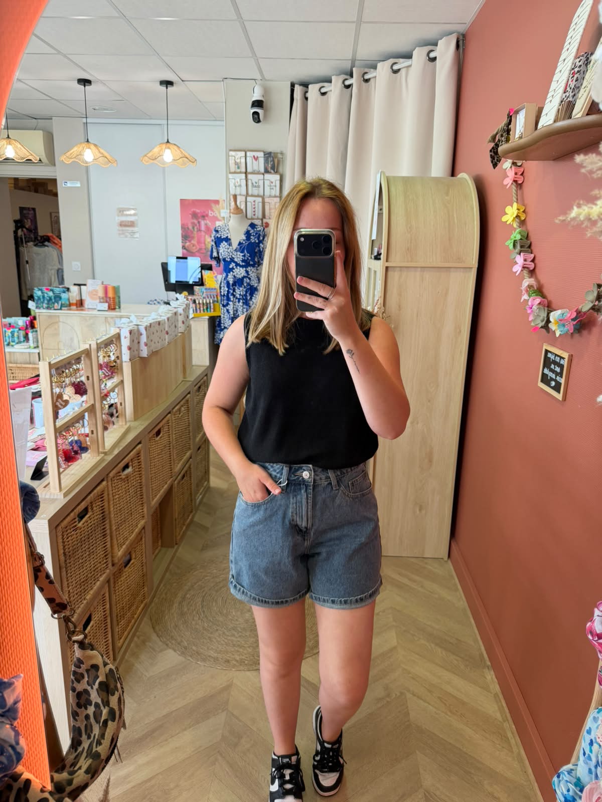 Short en jean Oraije