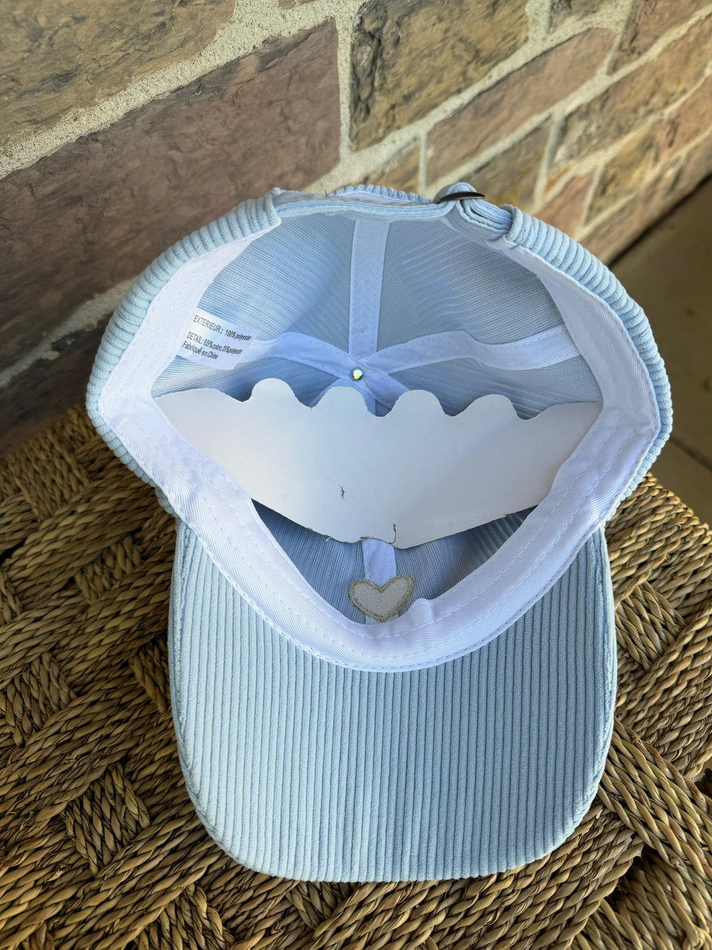 Casquette bleue
