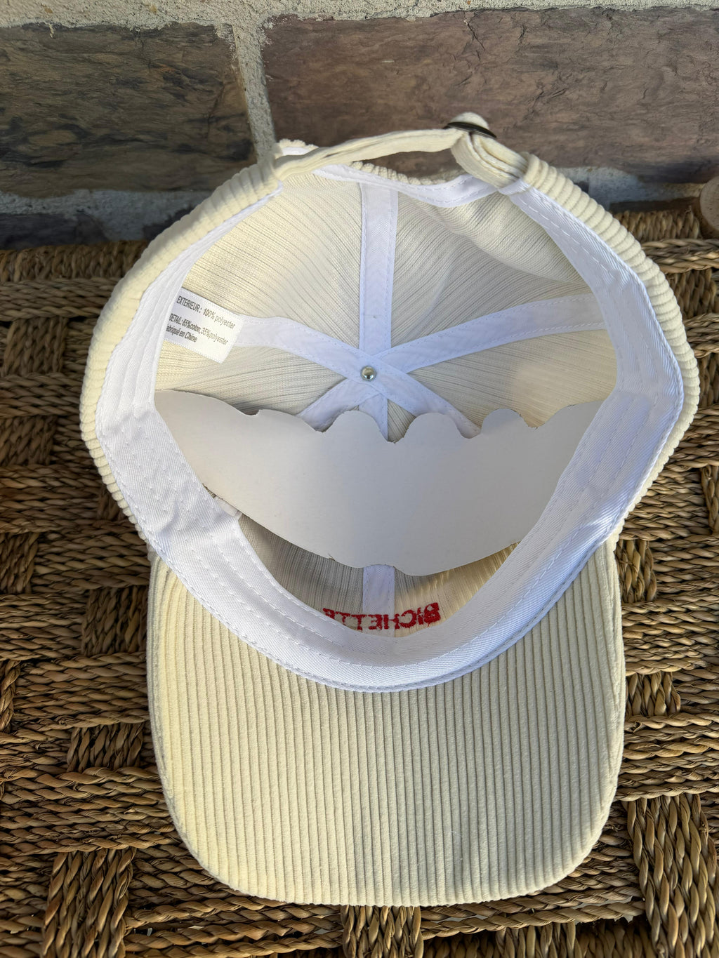 Casquette blanche