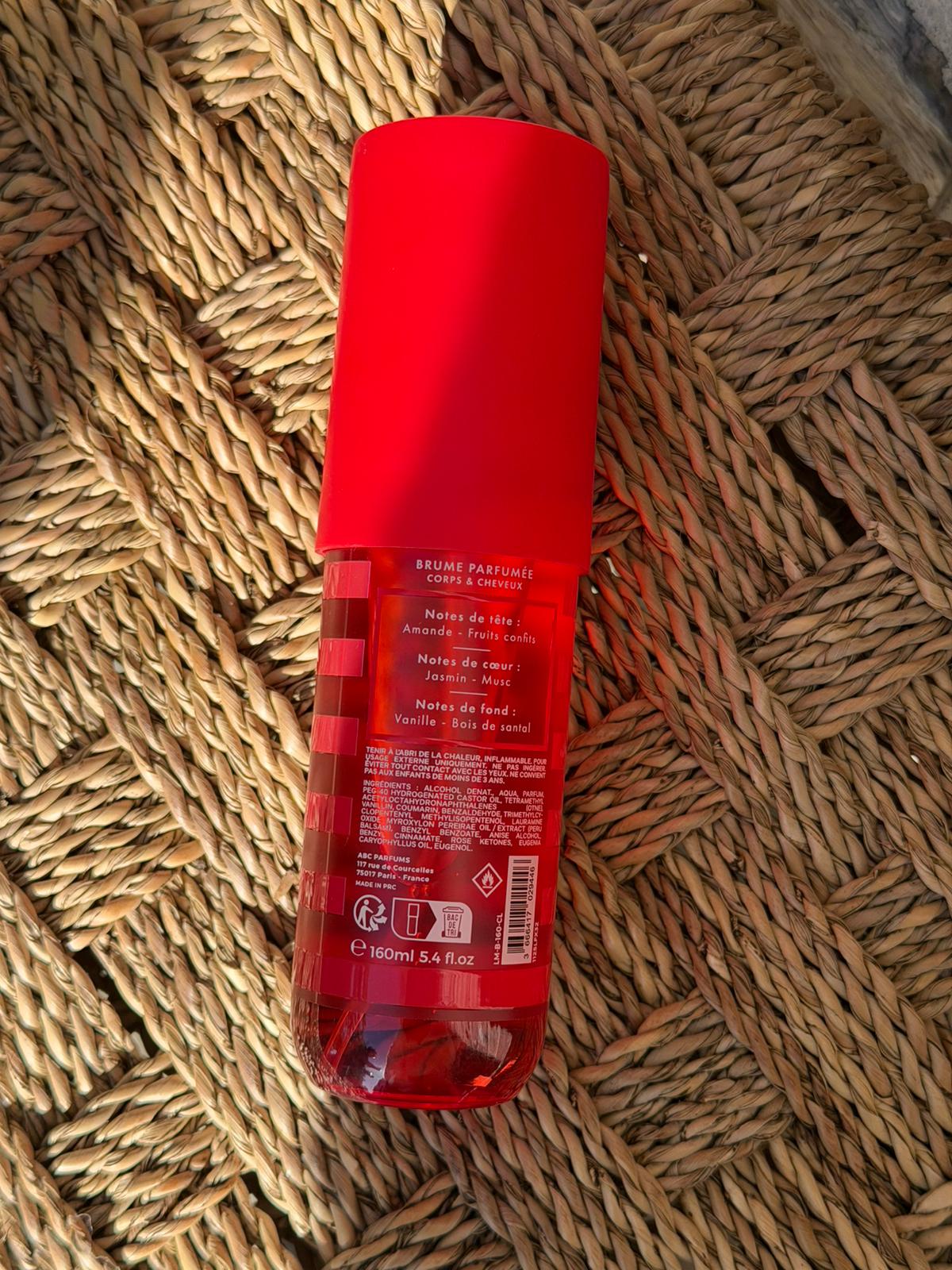 Brume parfumée cerise