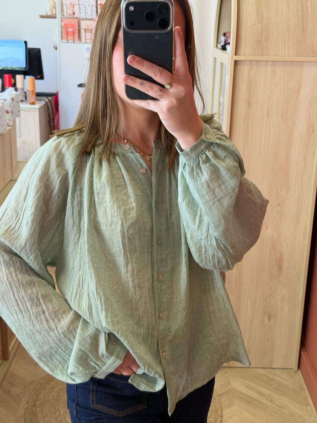 Blouse fluide