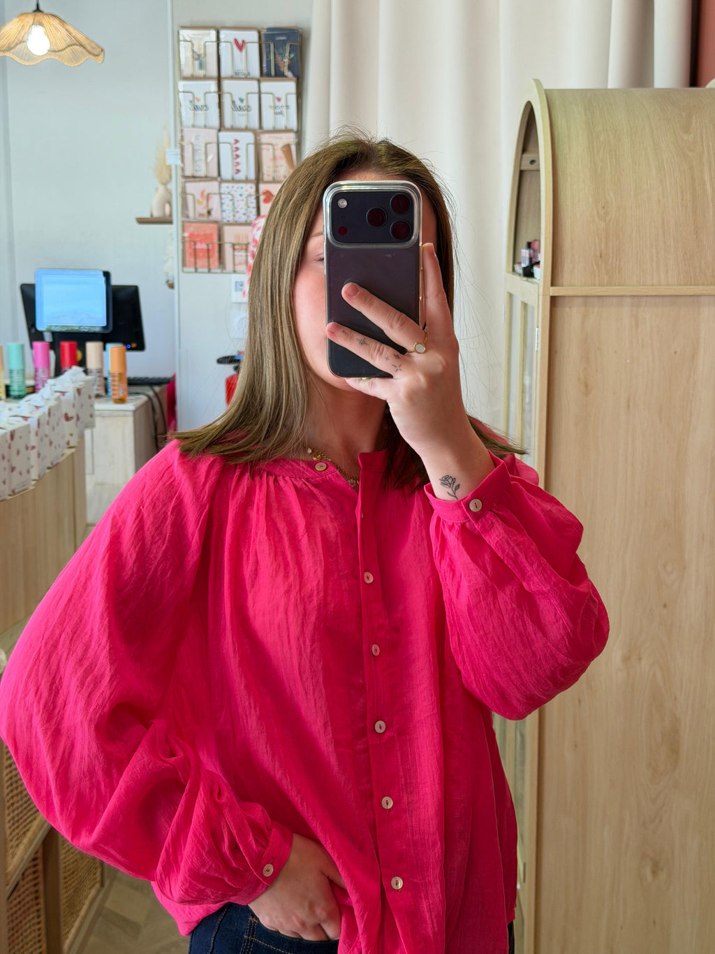 Blouse fluide