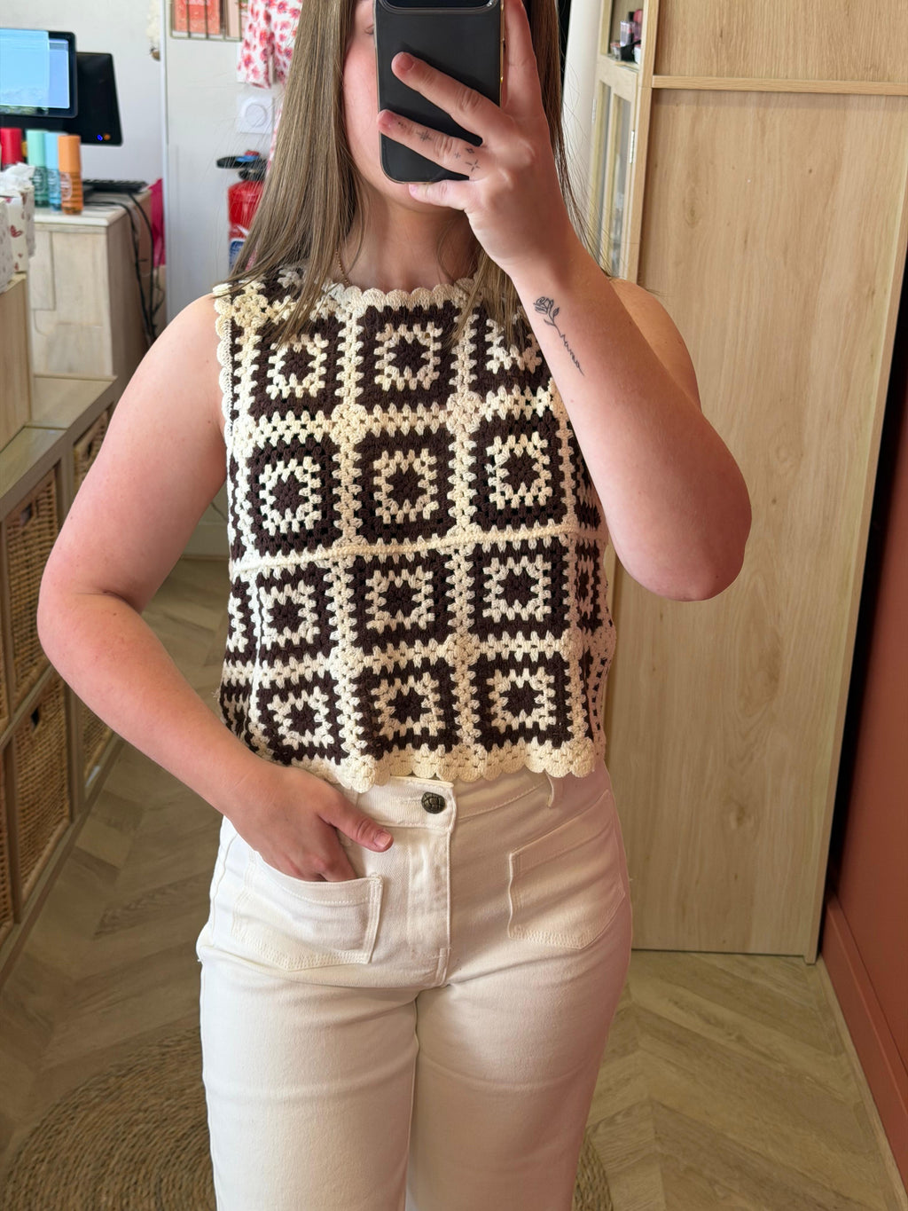 Top marron