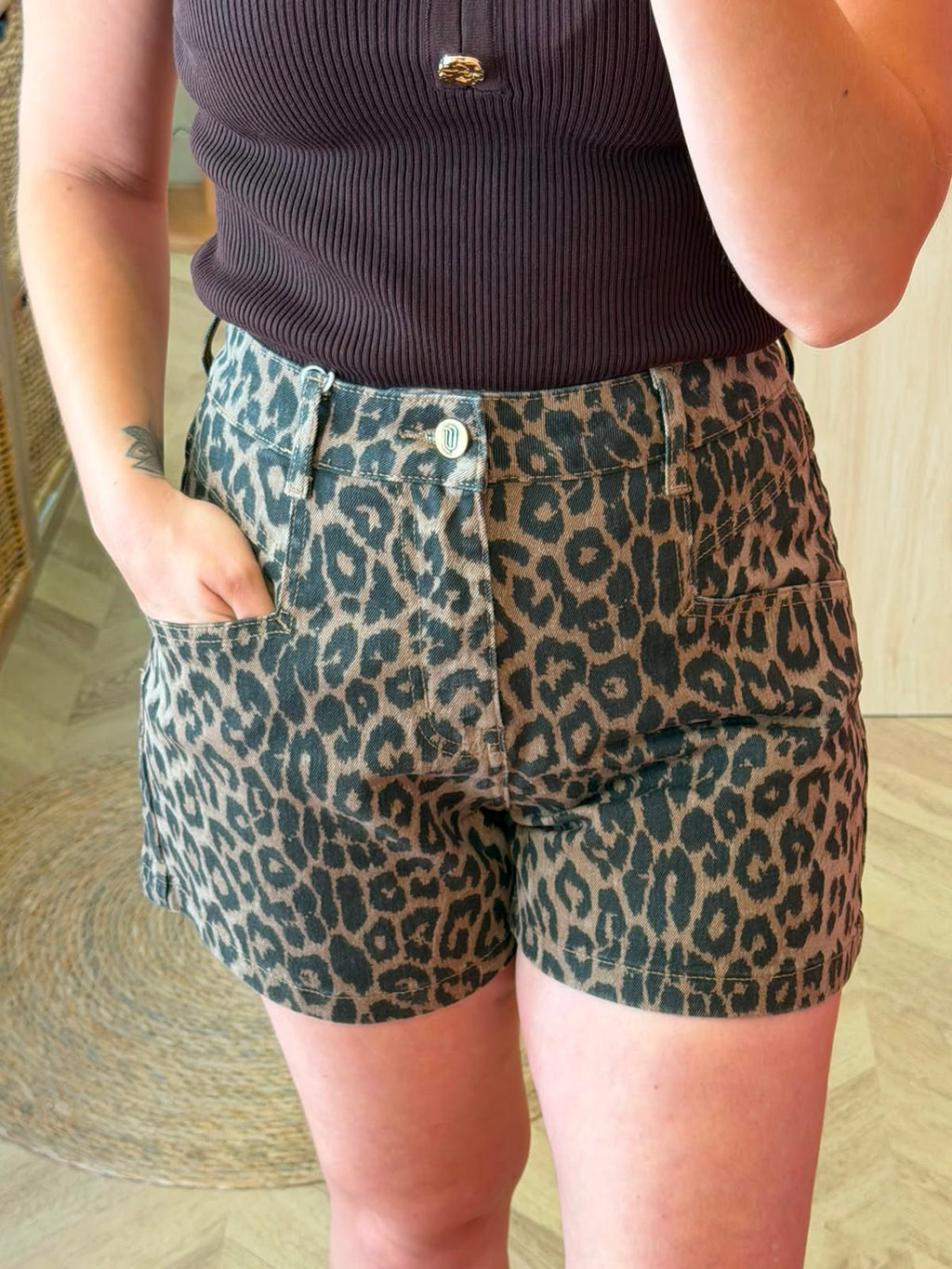 Short motifs léopard