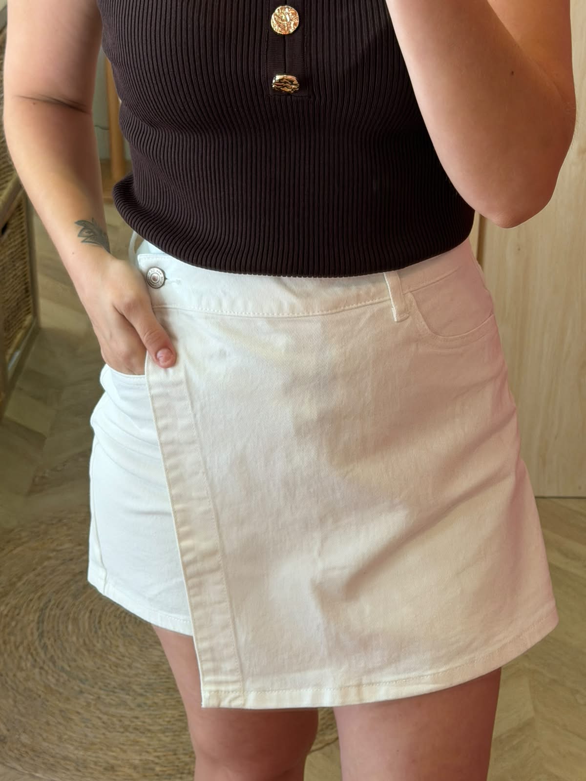 Jupe-short Jadene de chez Oraije