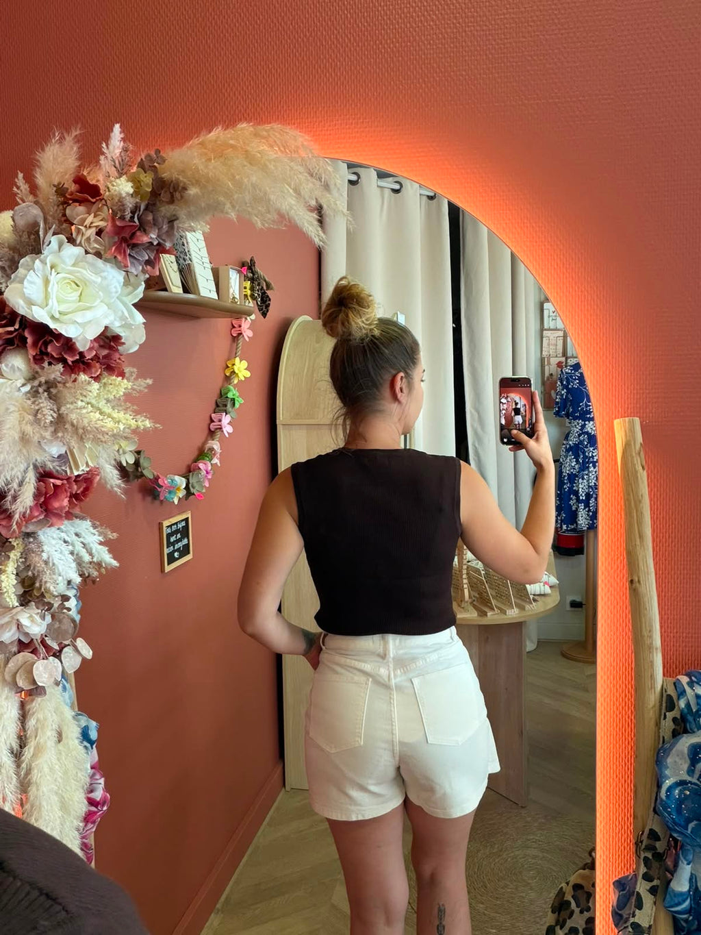 Jupe-short Jadene de chez Oraije