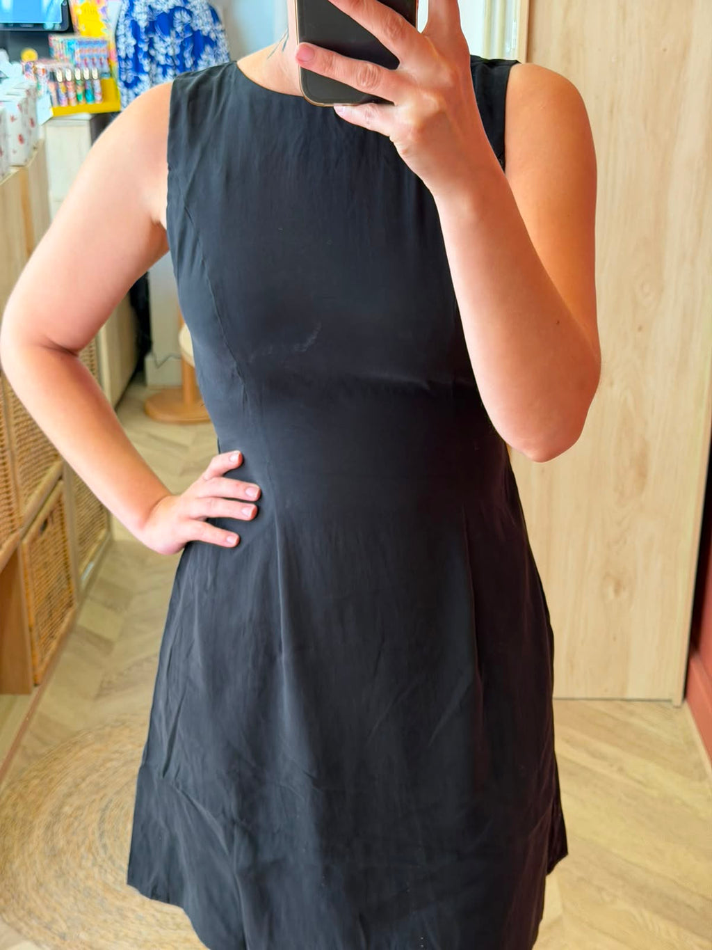 Robe midi noir