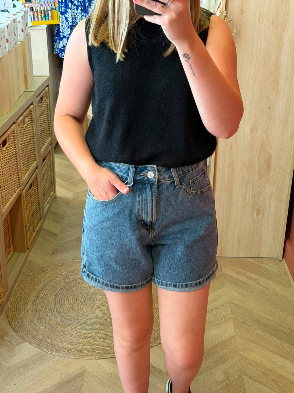 Short en jean Oraije