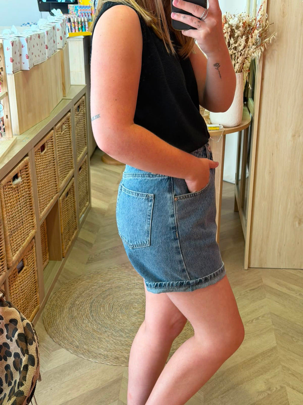 Short en jean Oraije